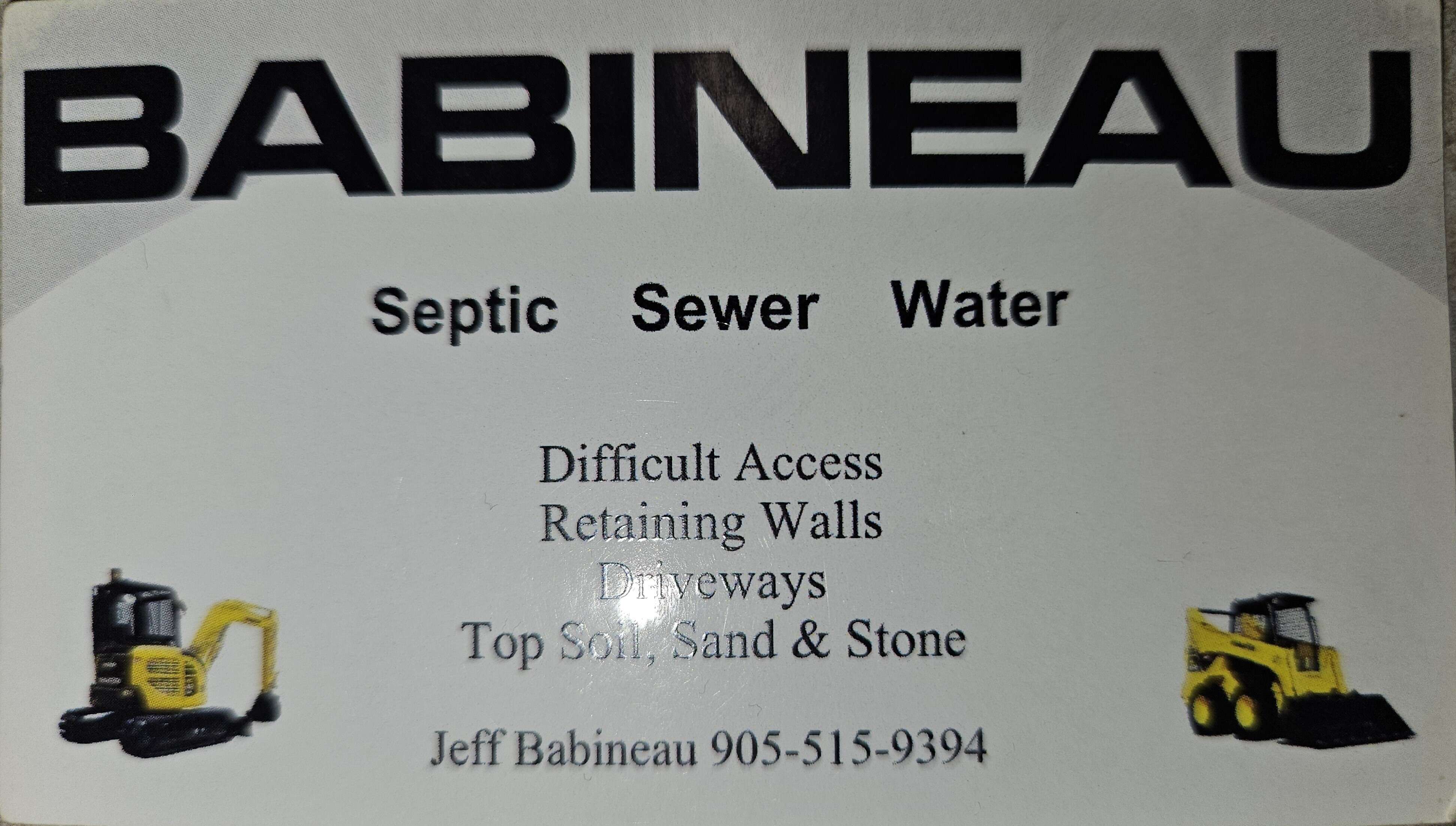 Babineau Septic - Sewer - Water